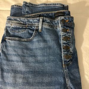 Talbots size 12 Demi boot ankle Jeans